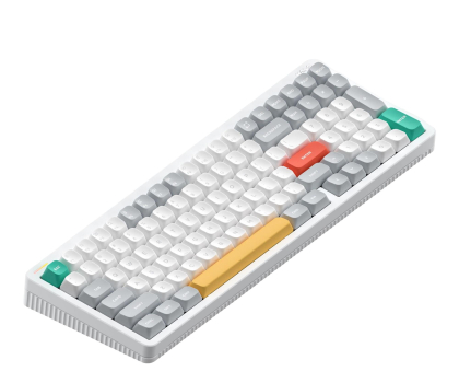 Klawiatura bezprzewodowa NuPhy Halo IO 96 / Ionic White / Blush Max